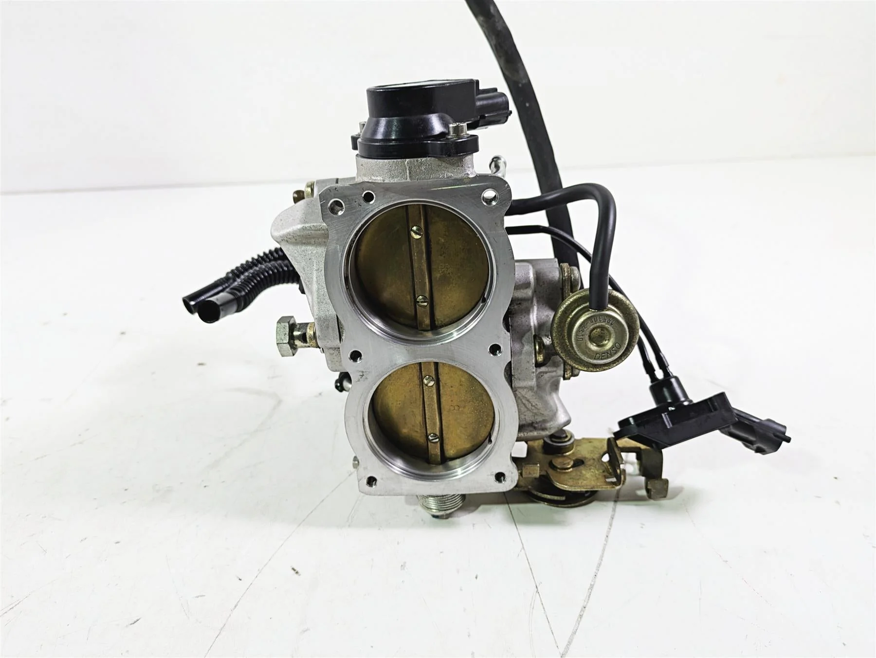 2008 Aprilia RSVR 1000 Factory Throttle Bodies Body Set AP0296970 - Image 8