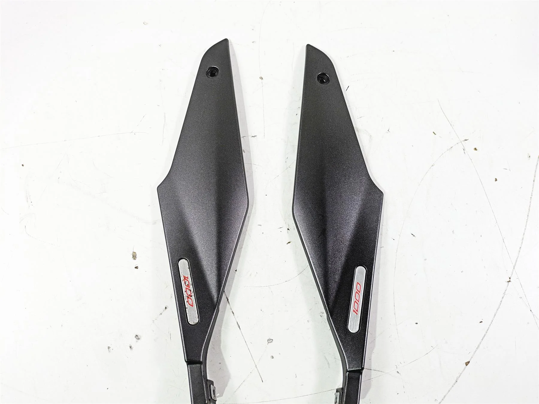 2008 Aprilia RSVR 1000 Factory Under Seat Side Cover Set AP8179403 AP8179402 - Image 4