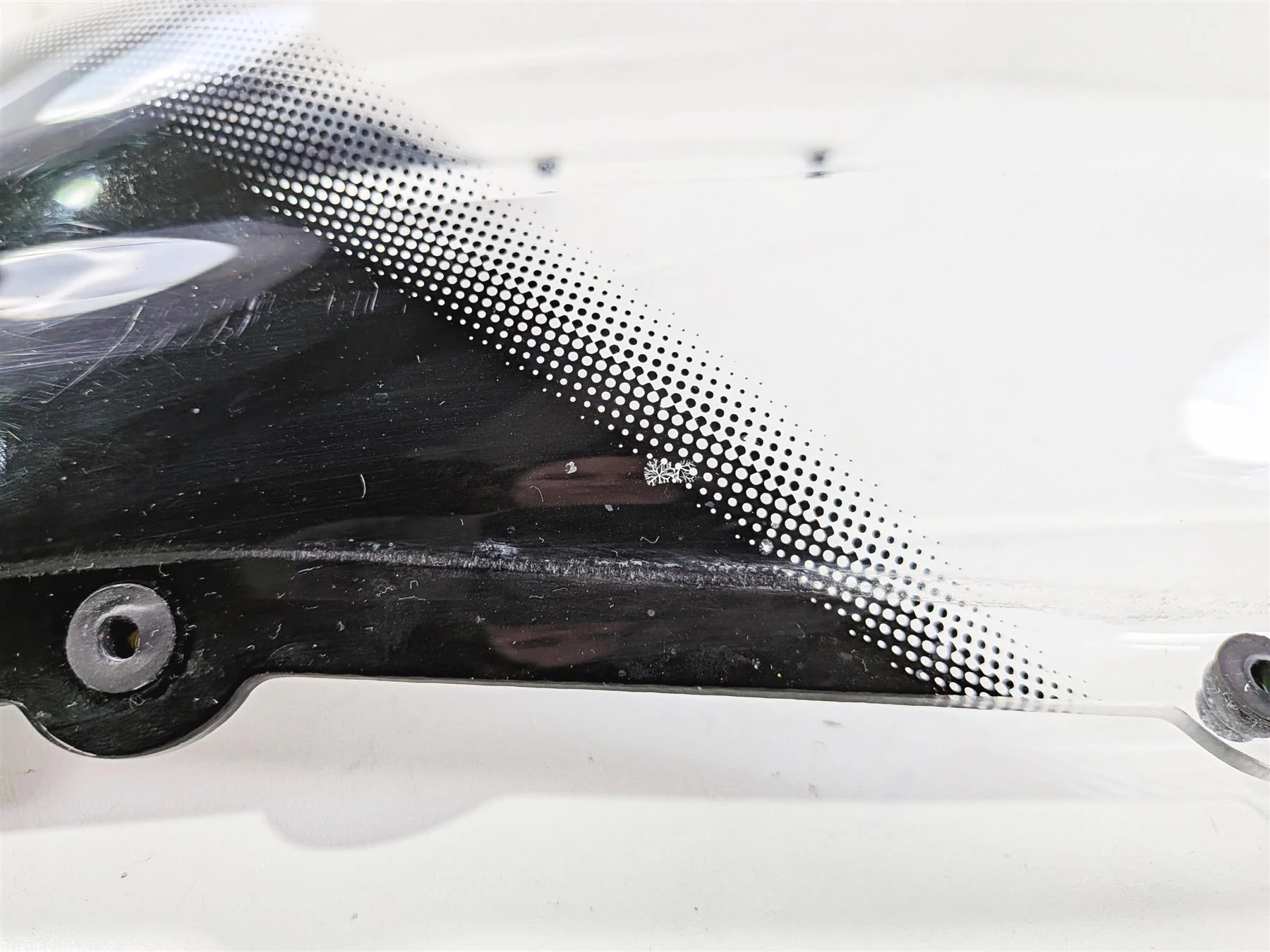 2008 Aprilia RSVR 1000 Factory Windshield Wind Screen Shield Puig - Image 7