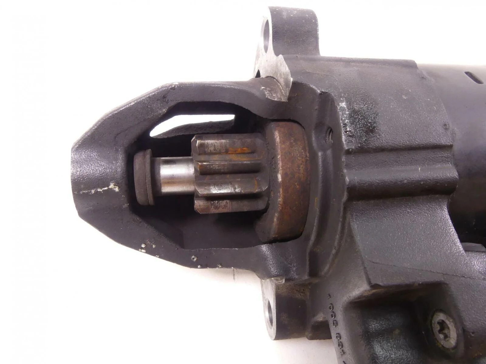 2008 BMW R1200GS K255 Adv Engine Starter Motor With Cover 12317691956 - Image 7