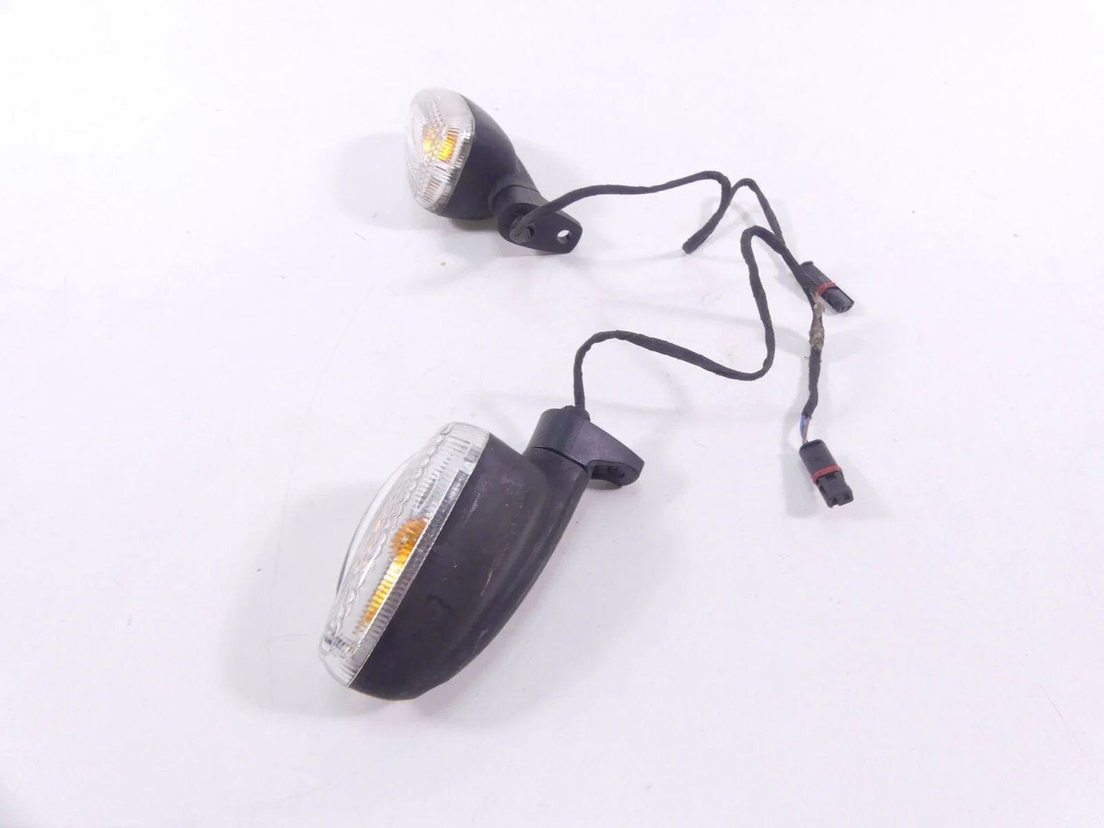 2008 BMW R1200R K27 Rear Left Right Blinker Turn Signal Indicator Set 6313766777 - Image 2