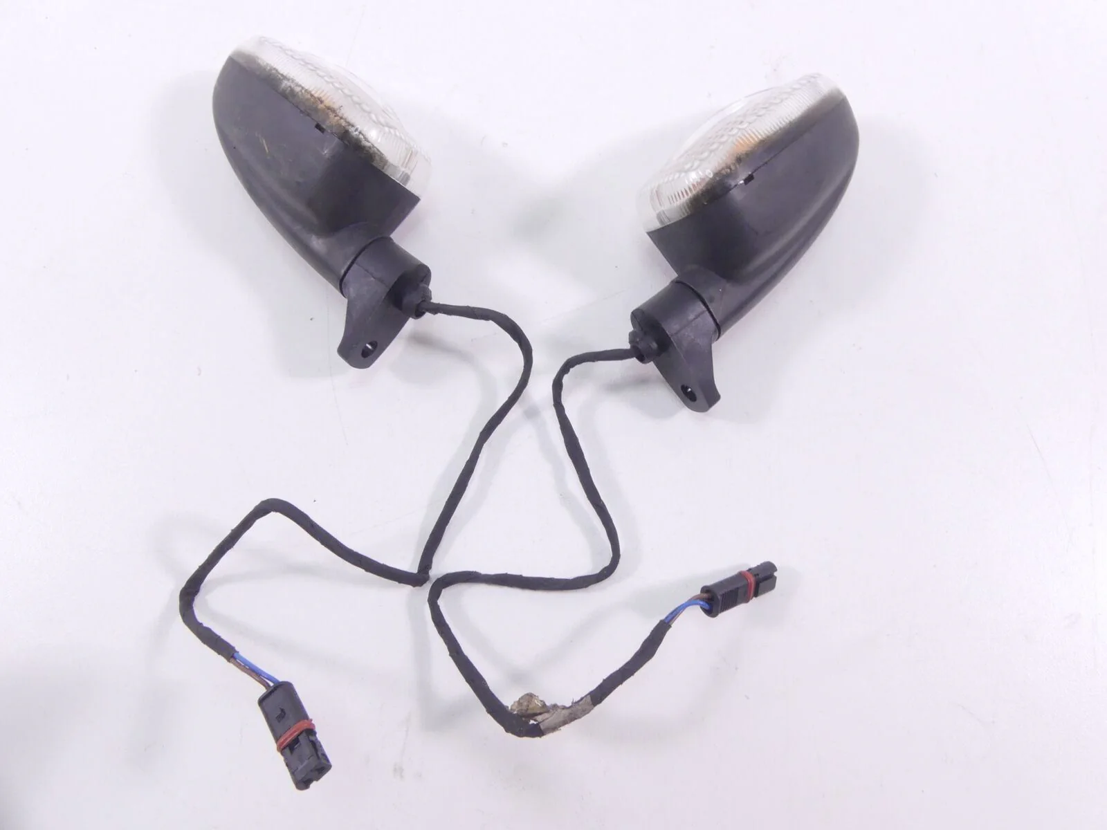 2008 BMW R1200R K27 Rear Left Right Blinker Turn Signal Indicator Set 6313766777 - Image 4