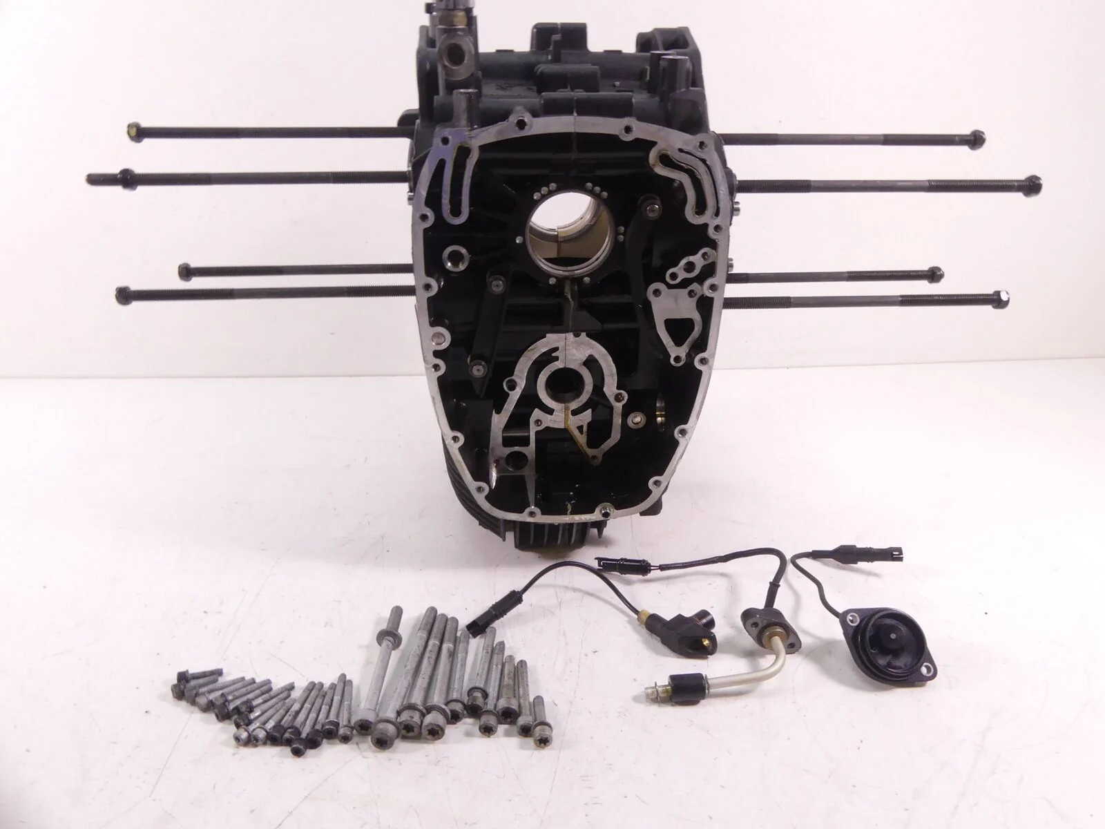 2008 BMW R1200RT K26 Engine Motor Crankcase Crank Case 34K 11117701990