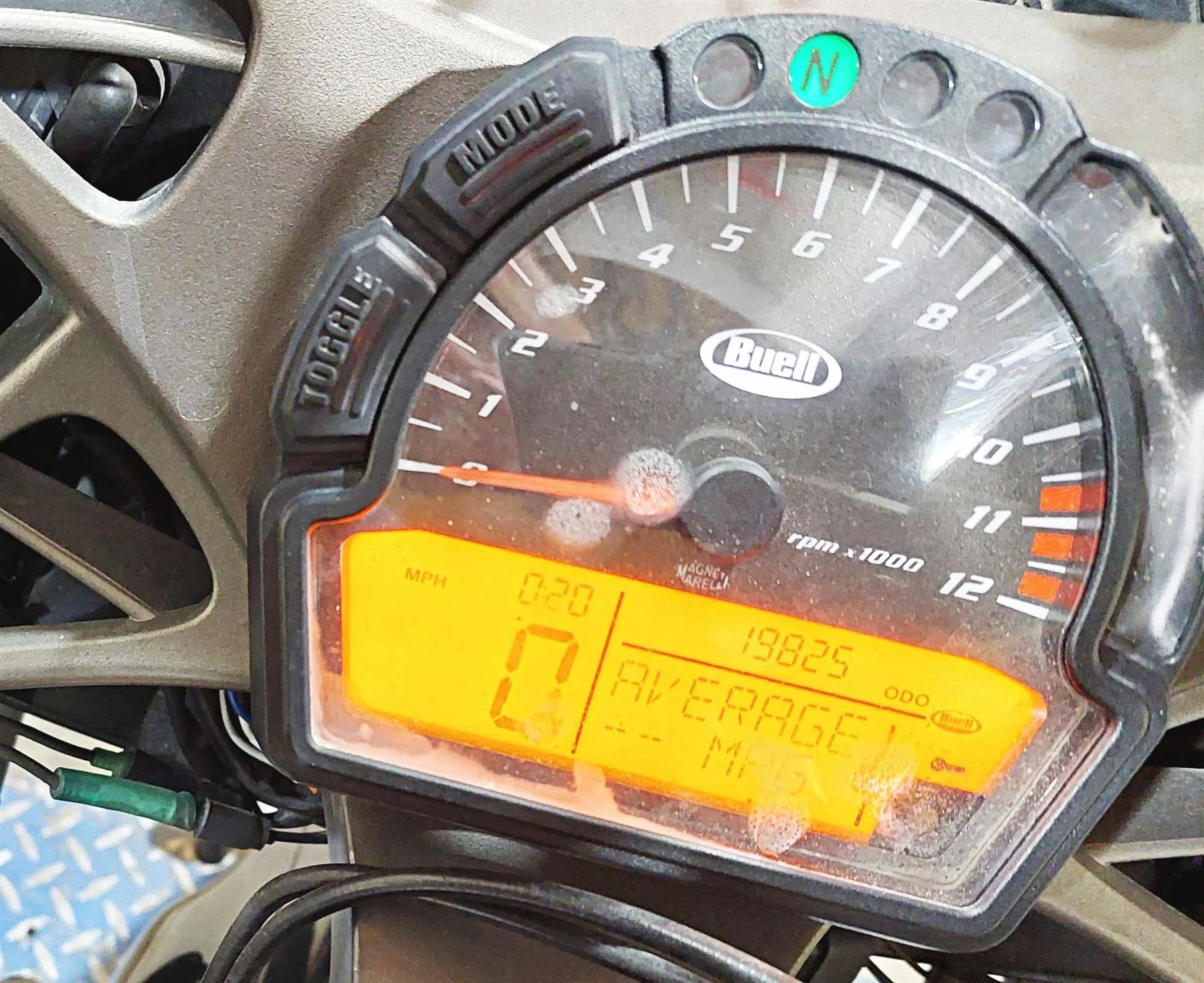 2008 Buell 1125 R Speedometer Gauge Instrument 19k - Read  Y0500.1AMA - Image 2