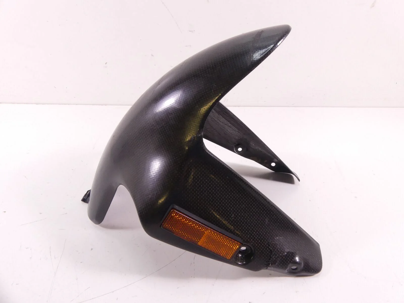 2008 Ducati 1098 S Front  Carbon Fiber Fender Mud Guard - Read 564Z0021A - Image 3
