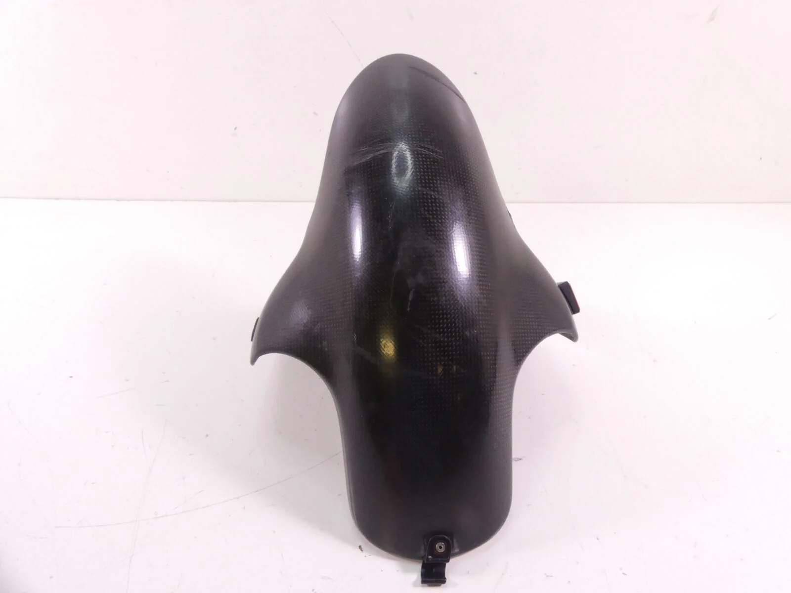 2008 Ducati 1098 S Front  Carbon Fiber Fender Mud Guard - Read 564Z0021A - Image 4