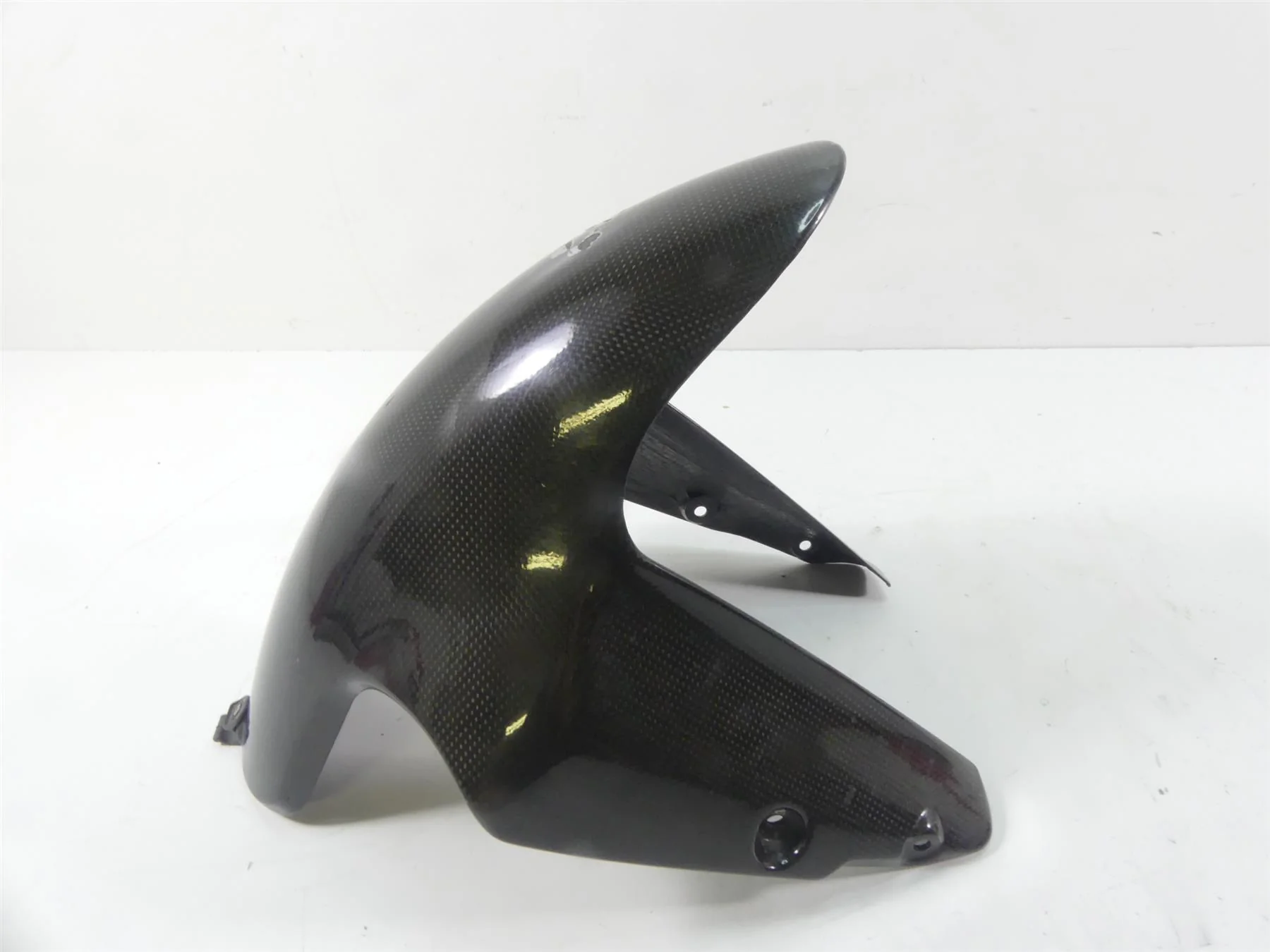 2008 Ducati 1098 S Front Carbon Fiber Mud Guard Fender 56420551A