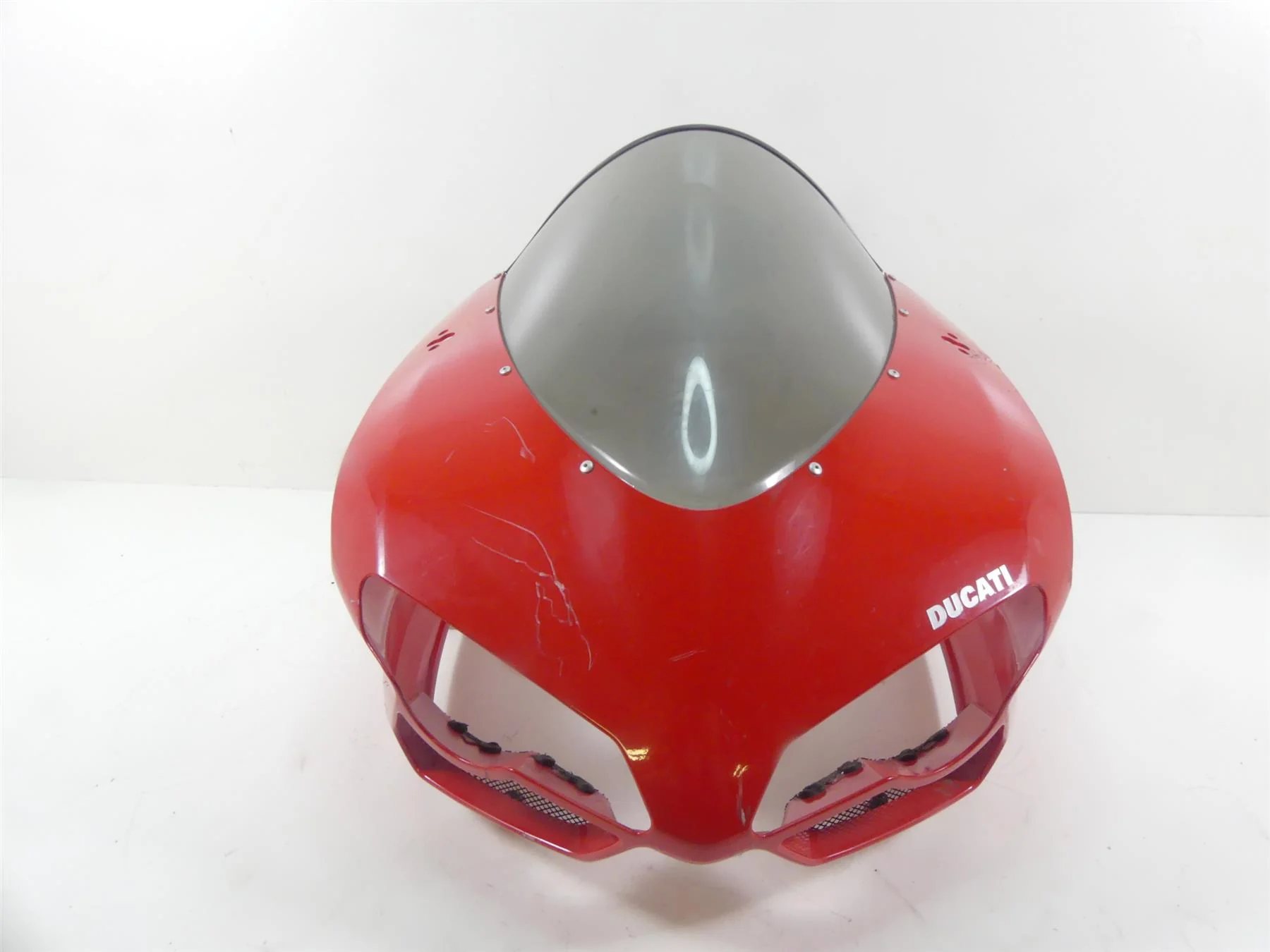 2008 Ducati 1098 S Front Oem Nose Fairing Cover Cowl Plastic -Read 48120402A