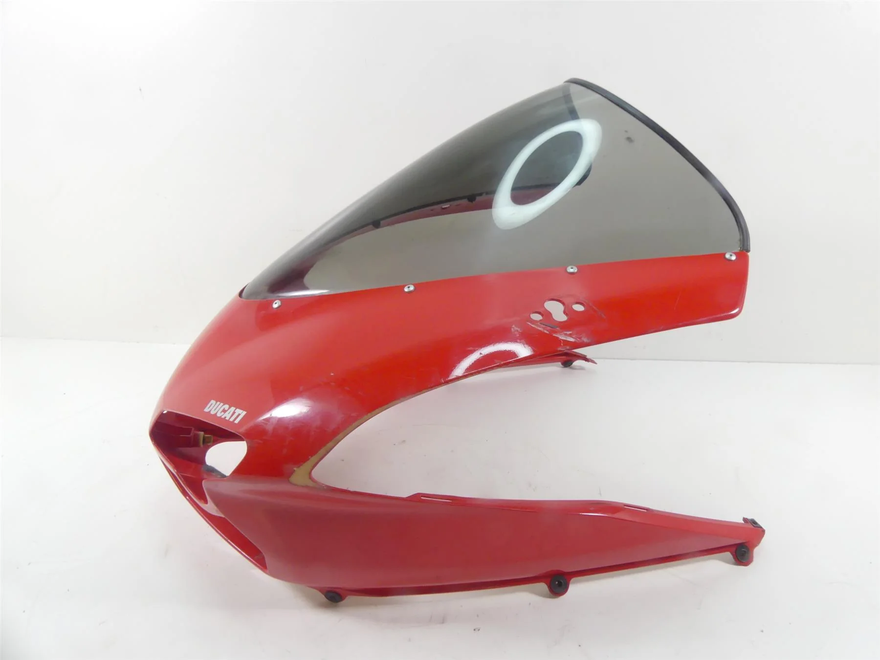 2008 Ducati 1098 S Front Oem Nose Fairing Cover Cowl Plastic -Read 48120402A - Image 2