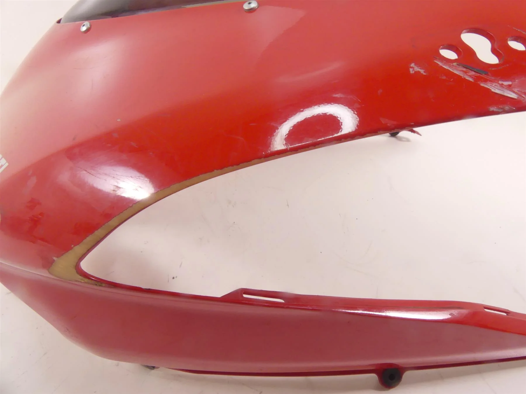 2008 Ducati 1098 S Front Oem Nose Fairing Cover Cowl Plastic -Read 48120402A - Image 6