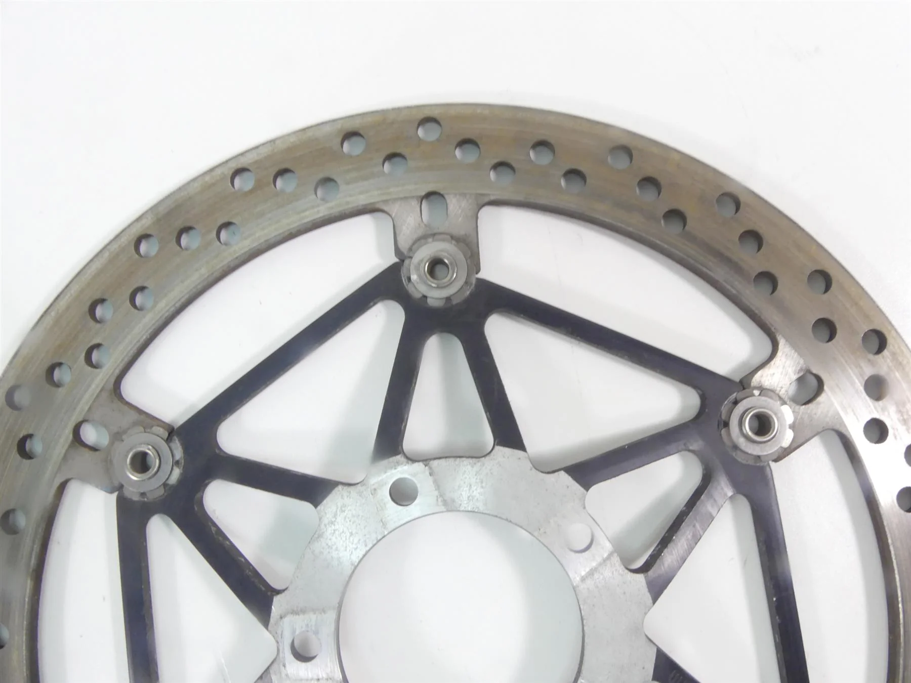 2008 Ducati 1098 S Front Straight Brake Rotor Disc  Set 49240901A 49240891A - Image 10