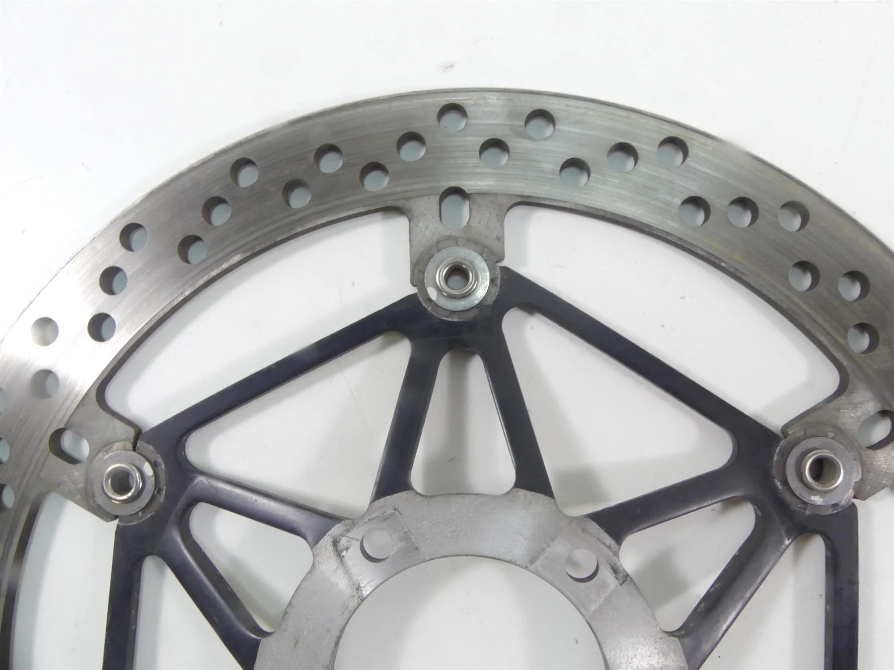 2008 Ducati 1098 S Front Straight Brake Rotor Disc  Set 49240901A 49240891A - Image 9