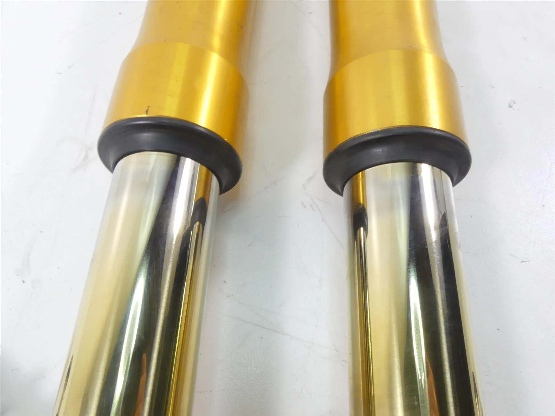 2008 Ducati 1098 S Front Straight Ohlins Fork Leg Set 34420171A 34520171A - Image 2