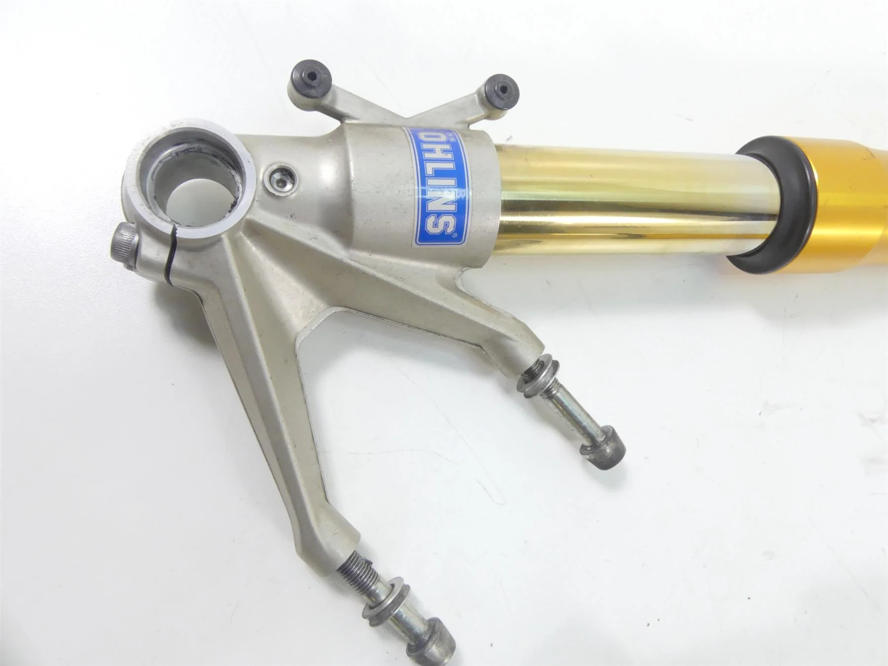 2008 Ducati 1098 S Front Straight Ohlins Fork Leg Set 34420171A 34520171A - Image 7