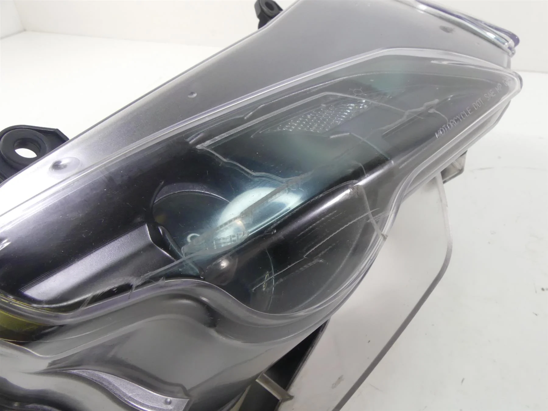 2008 Ducati 1098 S Headlight Head Light Lamp Lens -Read 52010153A - Image 11