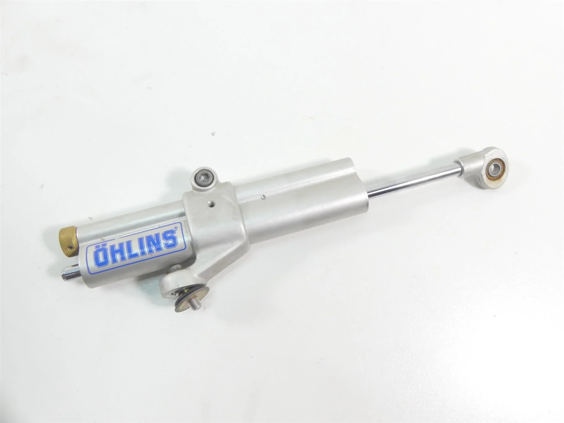 2008 Ducati 1098 S Ohlins Steering Damper Stabilizer & Mounts 36410031A - Image 2