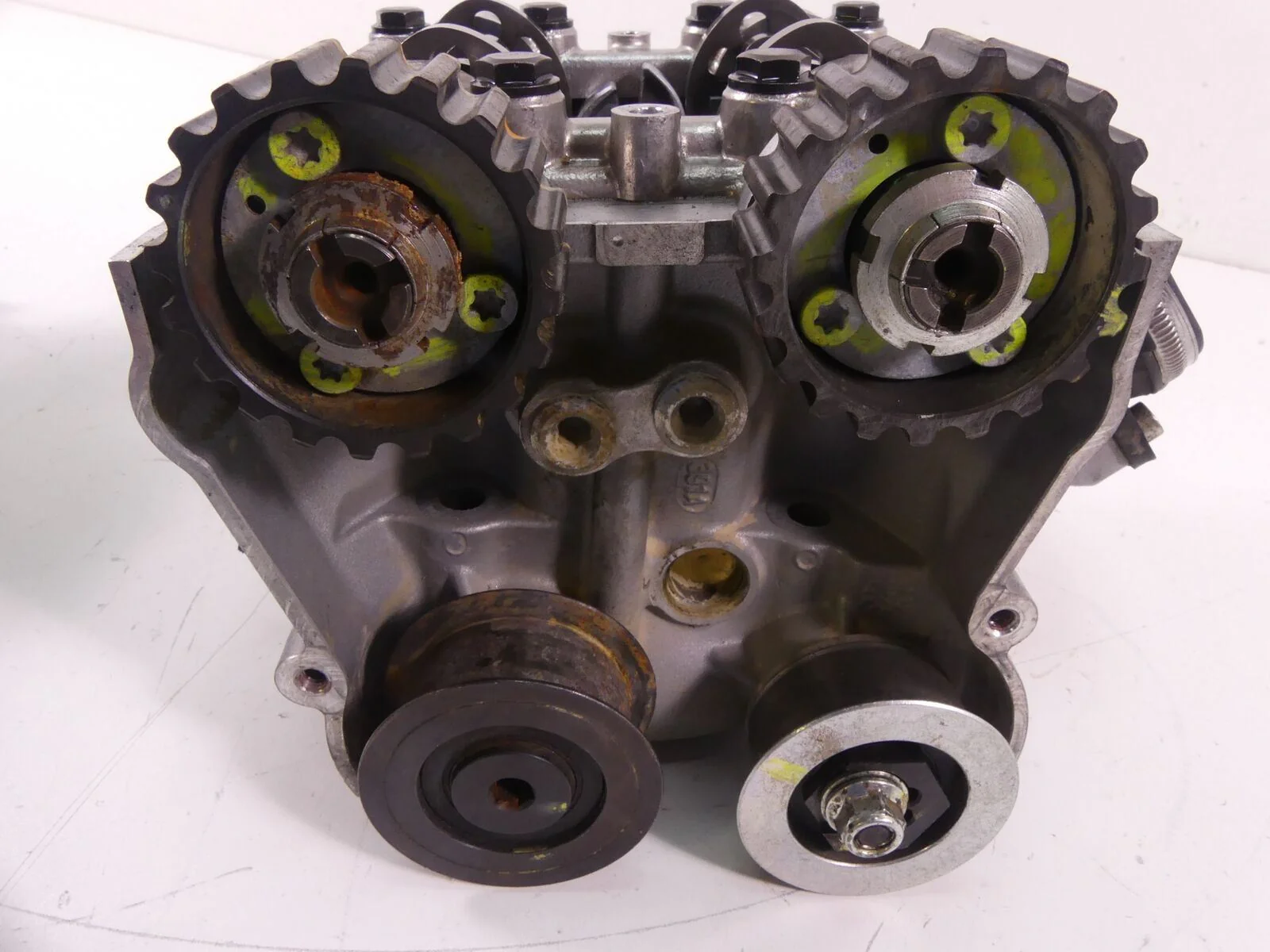 2008 Ducati 1098 S Rear Front Cylinder Head Vertical Horizontal Set 30122393B - Image 11