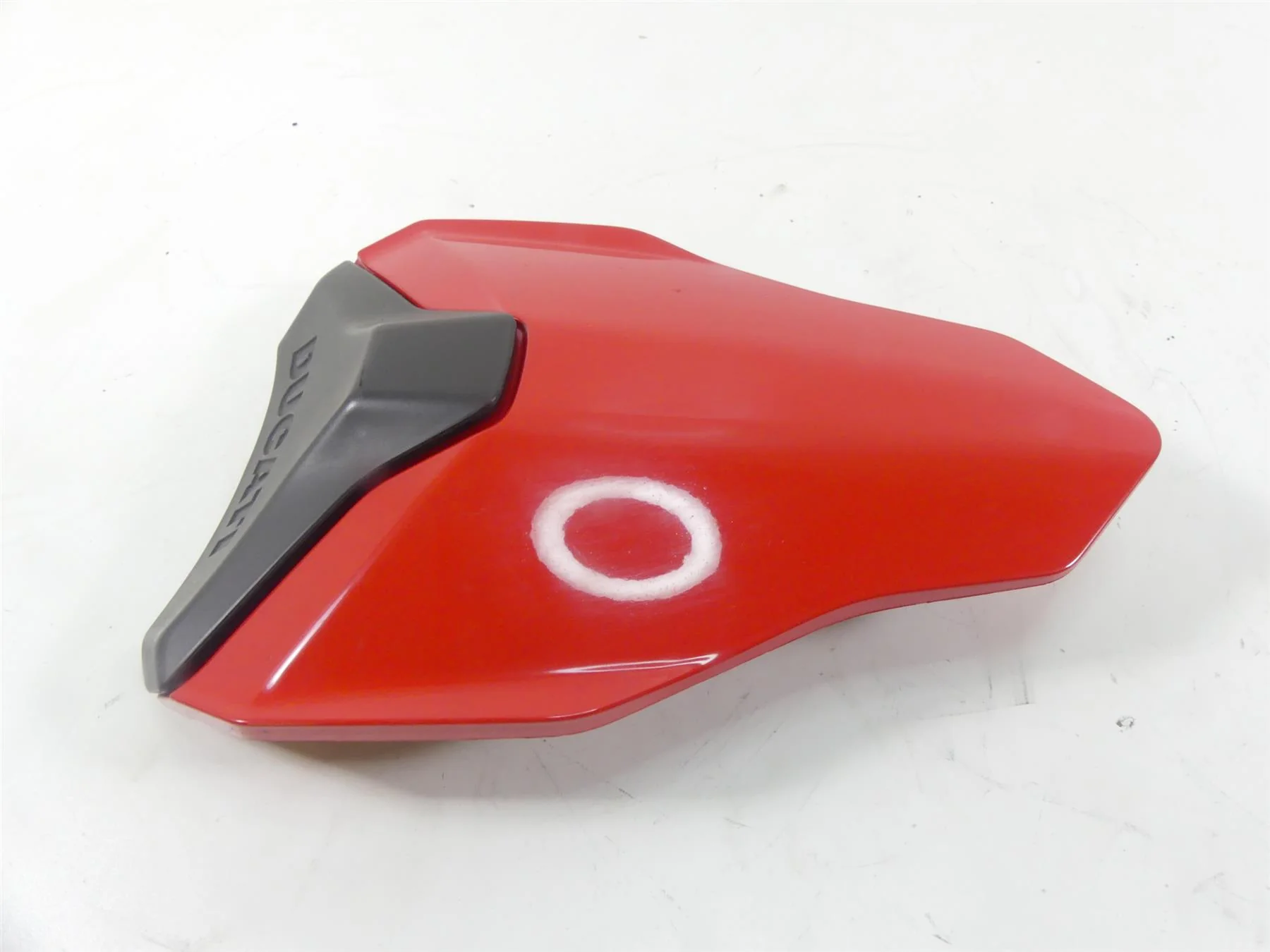 2008 Ducati 1098 S Rear Oem Red Passenger Seat Cover Cowl 24733071A - Image 2