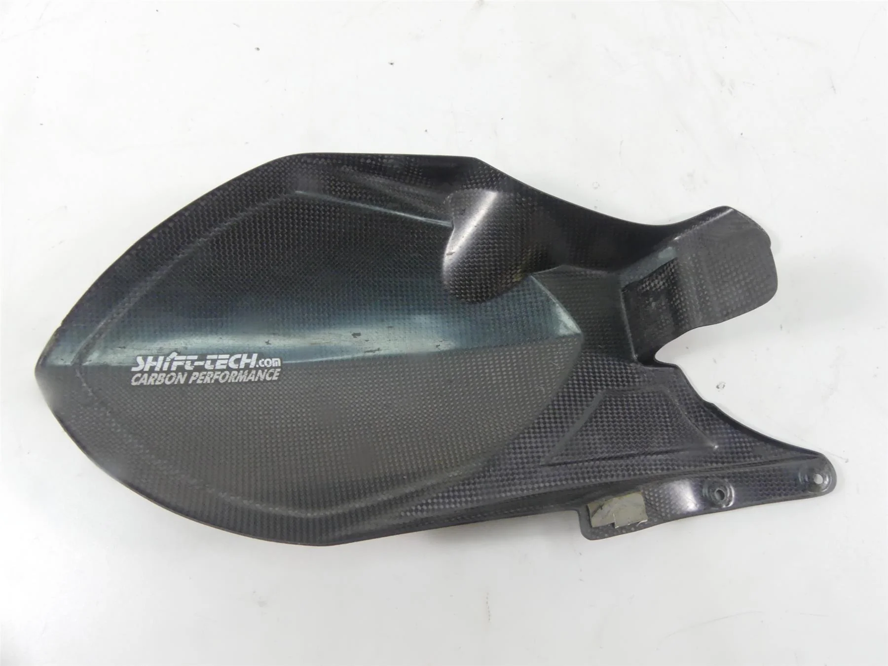 2008 Ducati 1098 S Rear Shift-Tech Carbon Fiber Fender Mudflap - Image 2