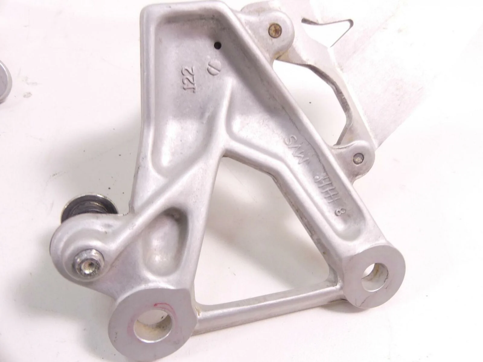 2008 Ducati 1098 S Rider Driver Footpeg Foot Peg Set R 82411231A L 82411221A - Image 7