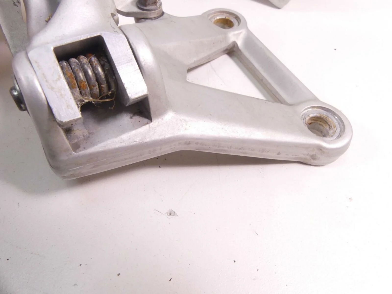 2008 Ducati 1098 S Rider Driver Footpeg Foot Peg Set R 82411231A L 82411221A - Image 8
