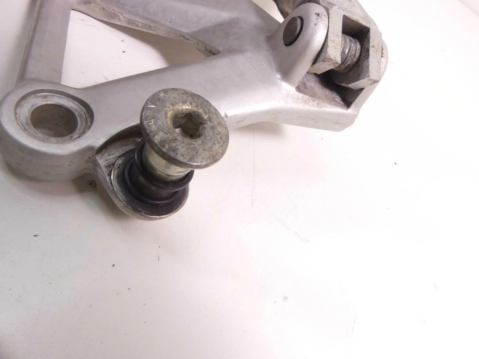 2008 Ducati 1098 S Rider Driver Footpeg Foot Peg Set R 82411231A L 82411221A - Image 9