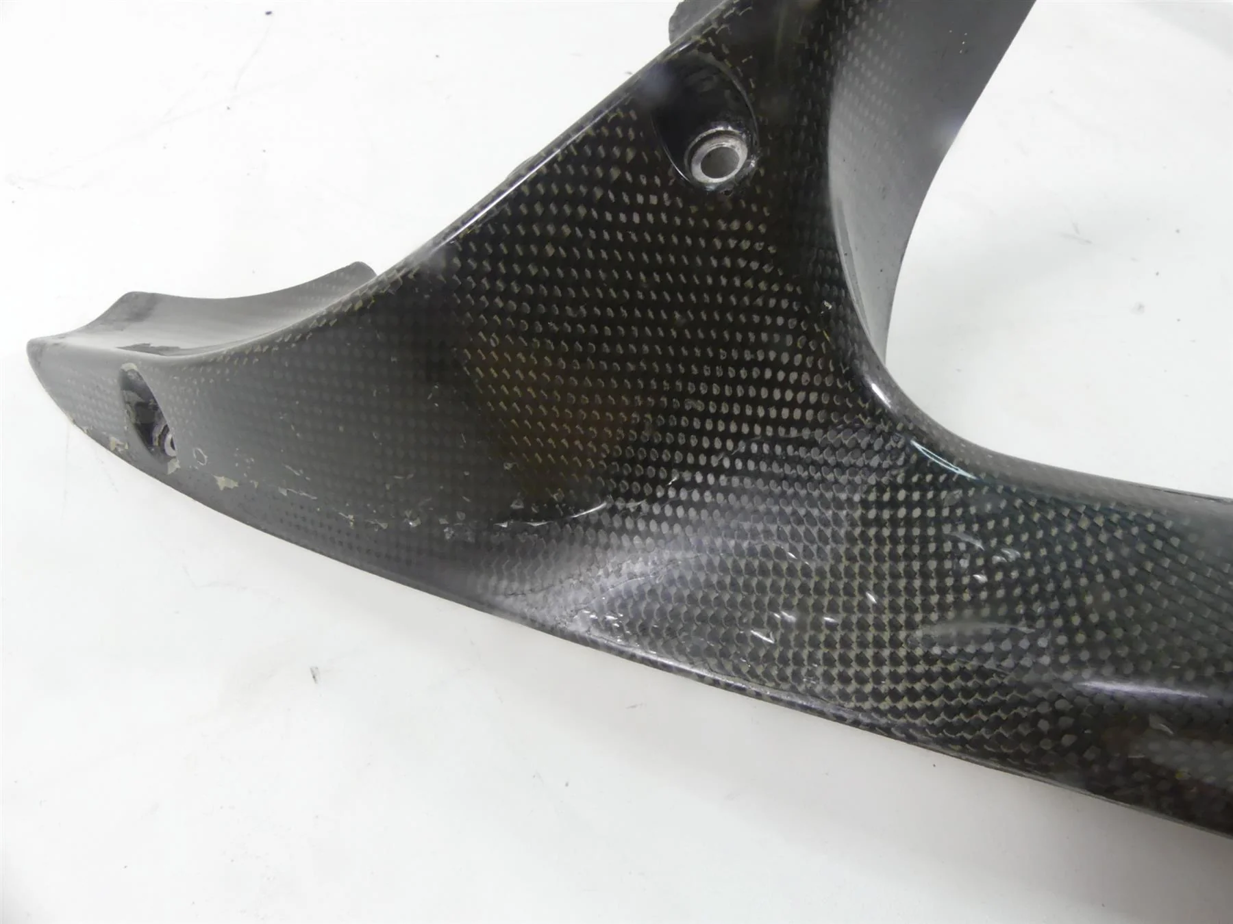 2008 Ducati 1098 S Shift-Tech Carbon Fiber Upper Inner Air Inlet Duct Covers - Image 6
