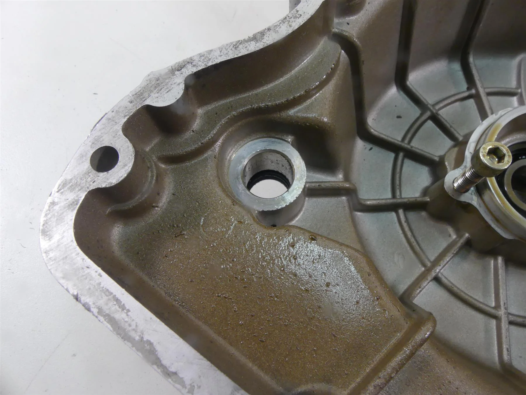 2008 Ducati 1098 S Stator Alternator Generator Engine Side Cover 24220741AB - Image 9