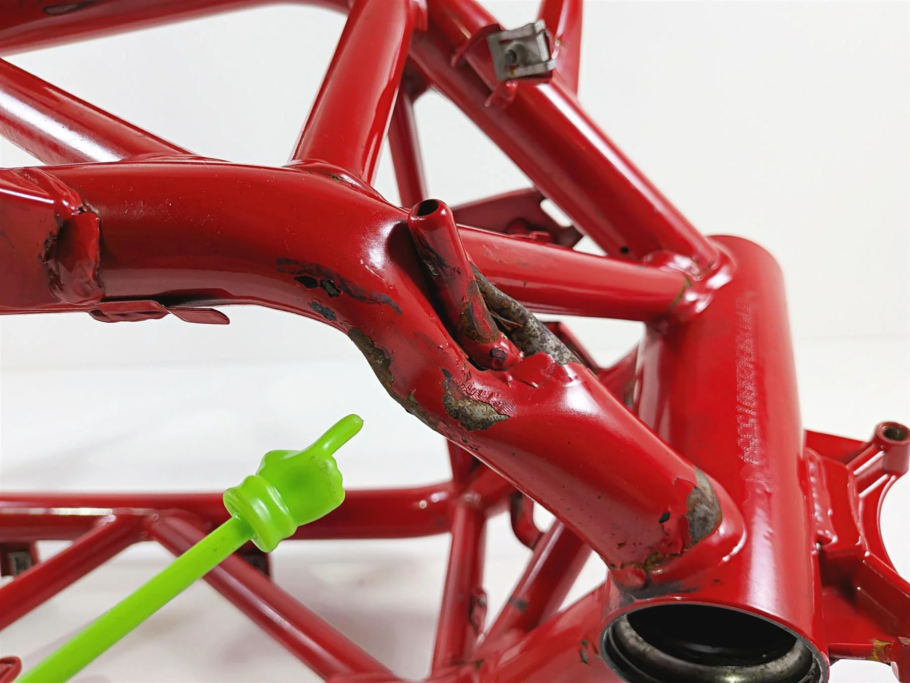 2008 Ducati 1098 SBK Bent Main Frame Chassis With Clean Texas Title - Read 47011871 - Image 11