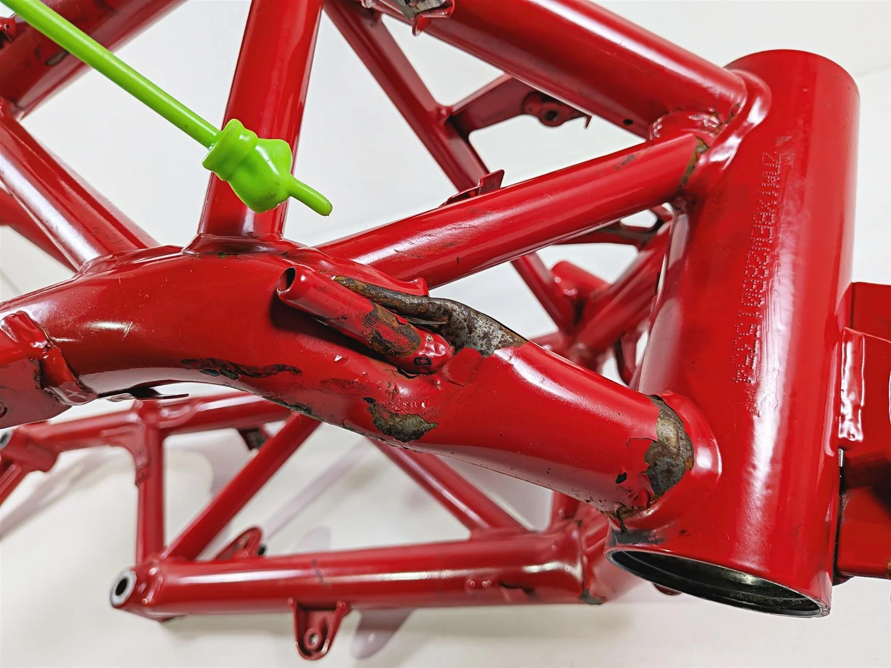 2008 Ducati 1098 SBK Bent Main Frame Chassis With Clean Texas Title - Read 47011871 - Image 12