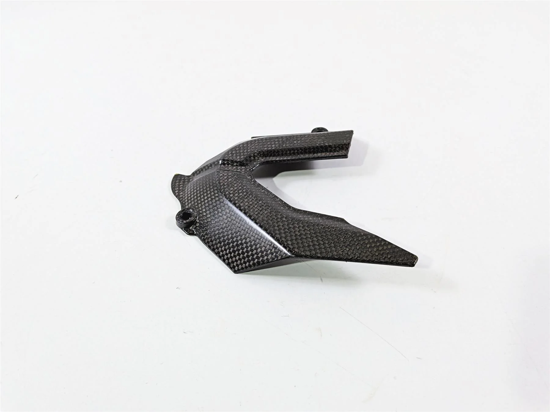 2008 Ducati 1098 SBK Carbon Fiber Swingarm Sprocket Cover - Image 2