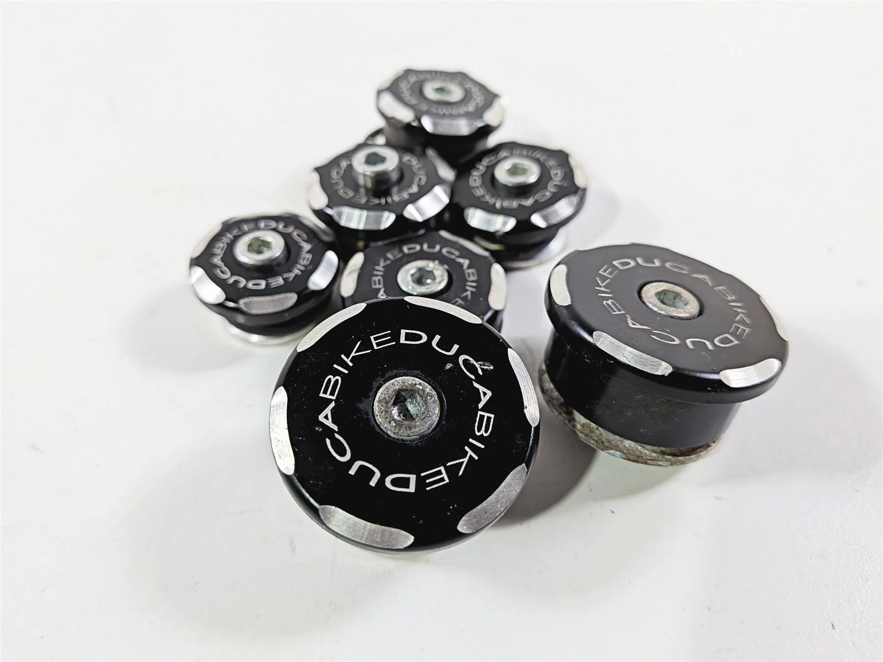 2008 Ducati 1098 SBK Ducabike Frame Caps Plugs Set TT109802D - Image 12
