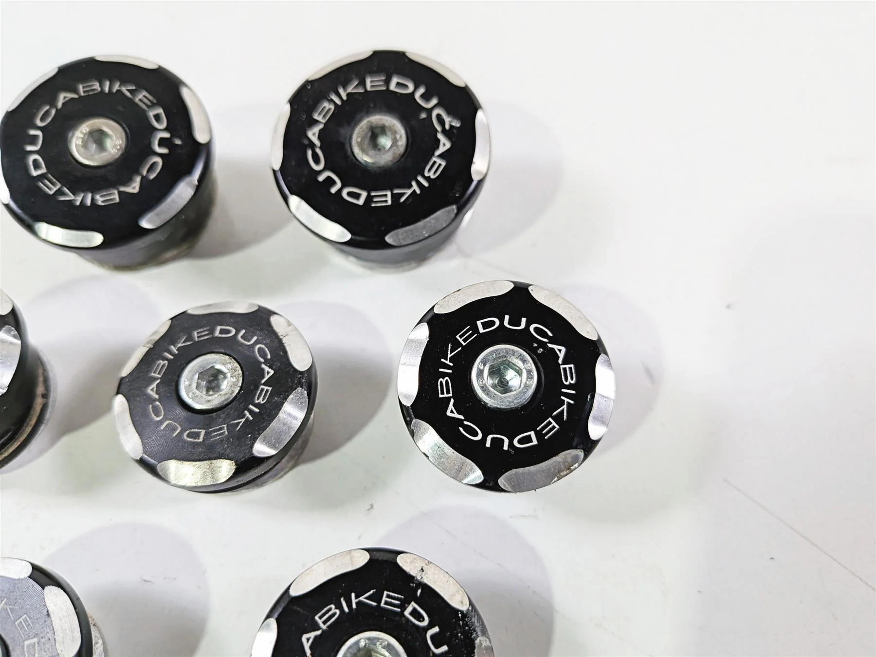 2008 Ducati 1098 SBK Ducabike Frame Caps Plugs Set TT109802D - Image 5