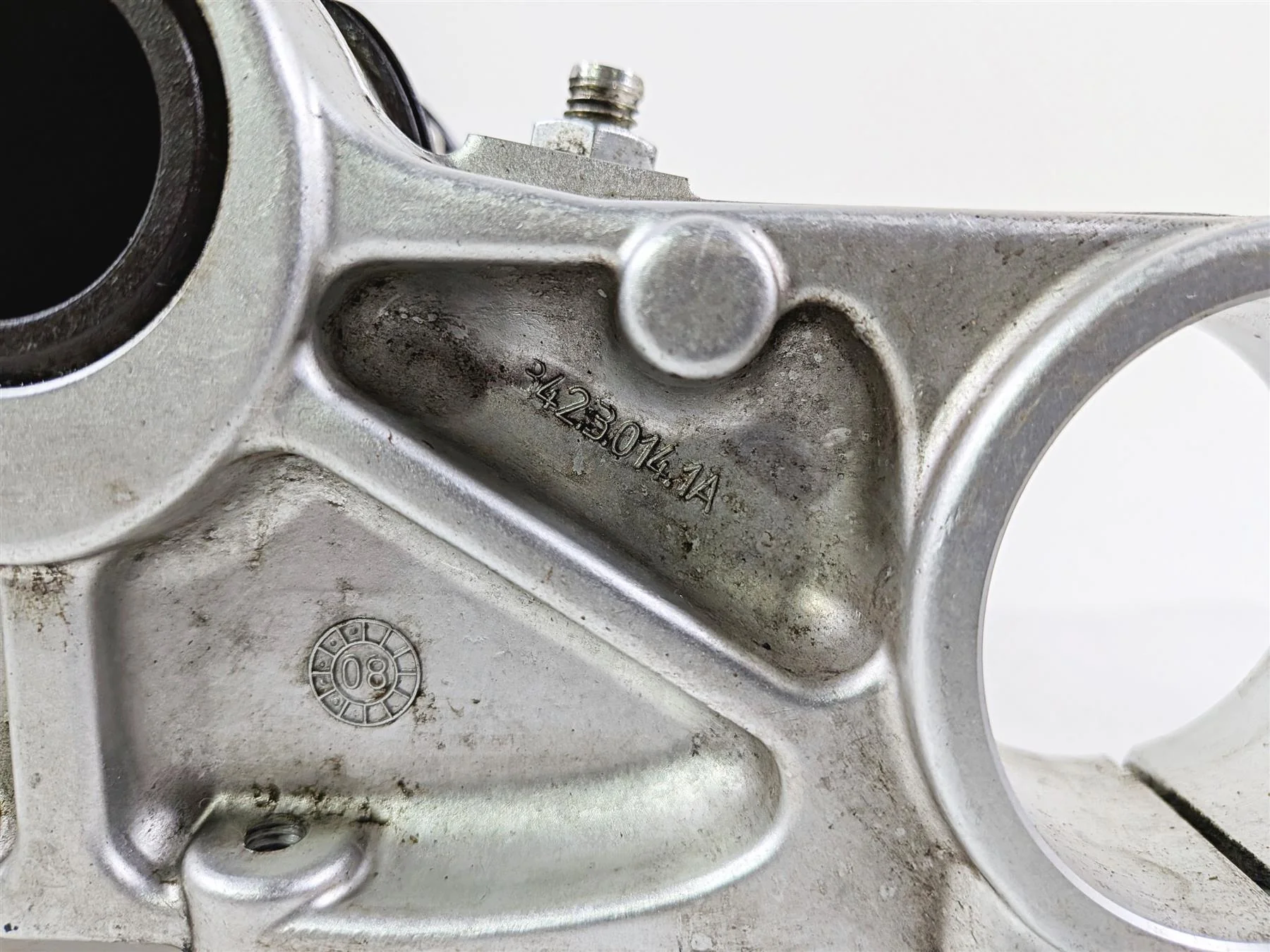 2008 Ducati 1098 SBK Lower Triple Tree Steering Clamp - Read 34230141A - Image 8