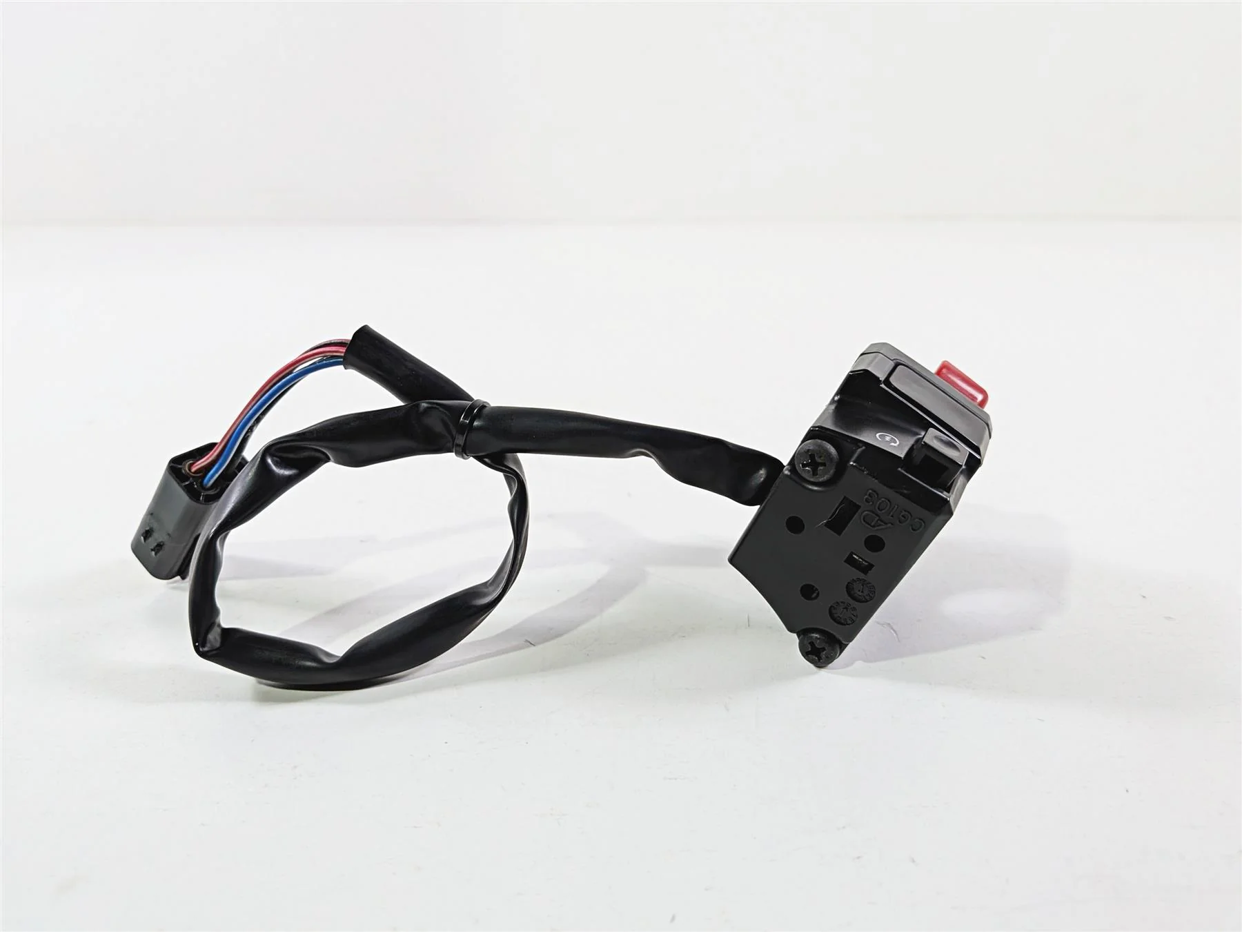 2008 Ducati 1098 SBK Right Hand Start Stop Control Switch 65040111A - Image 6