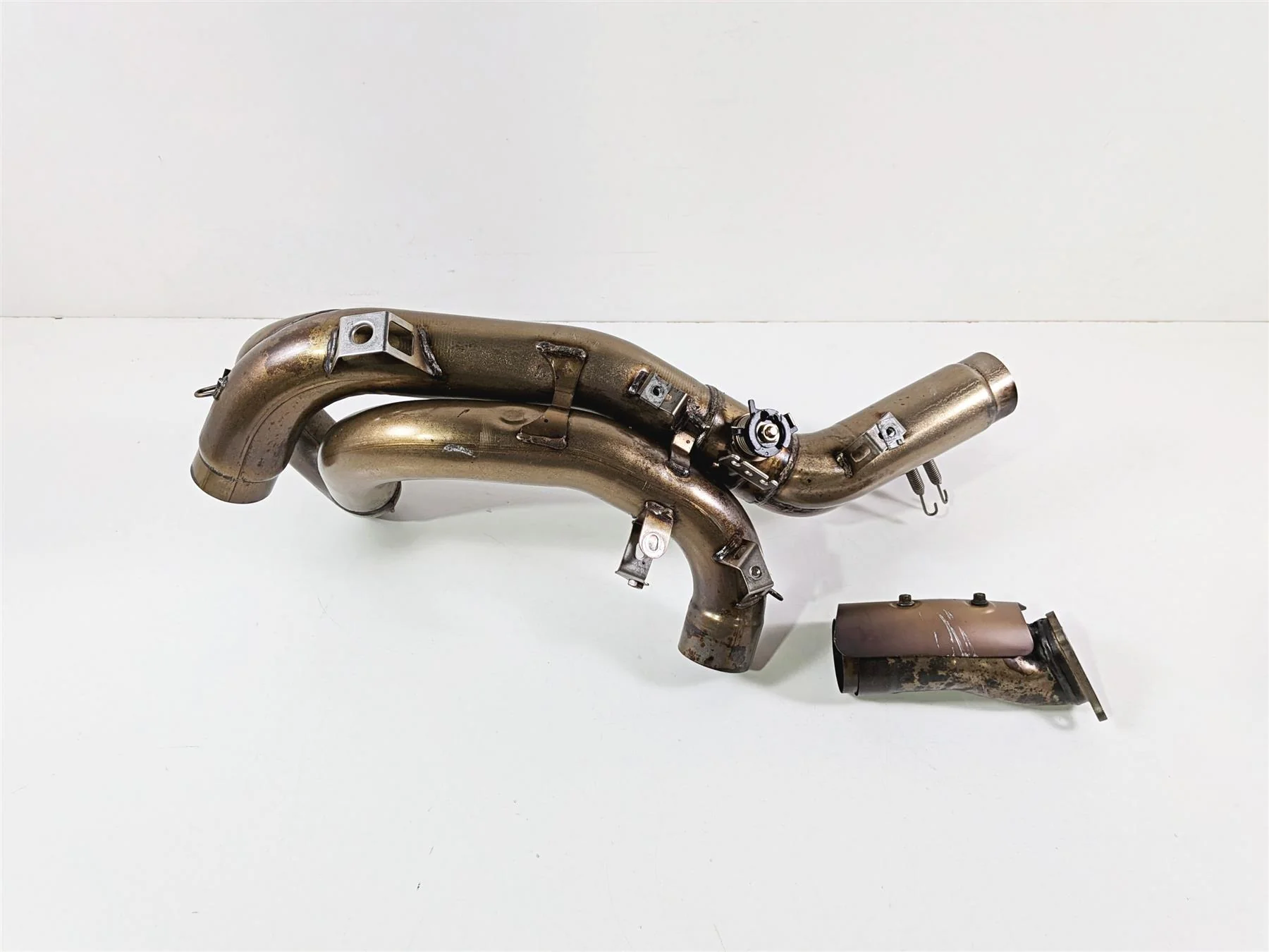2008 Ducati 1098 SBK Stock Exhaust Header Pipe Set - Read 57012604B