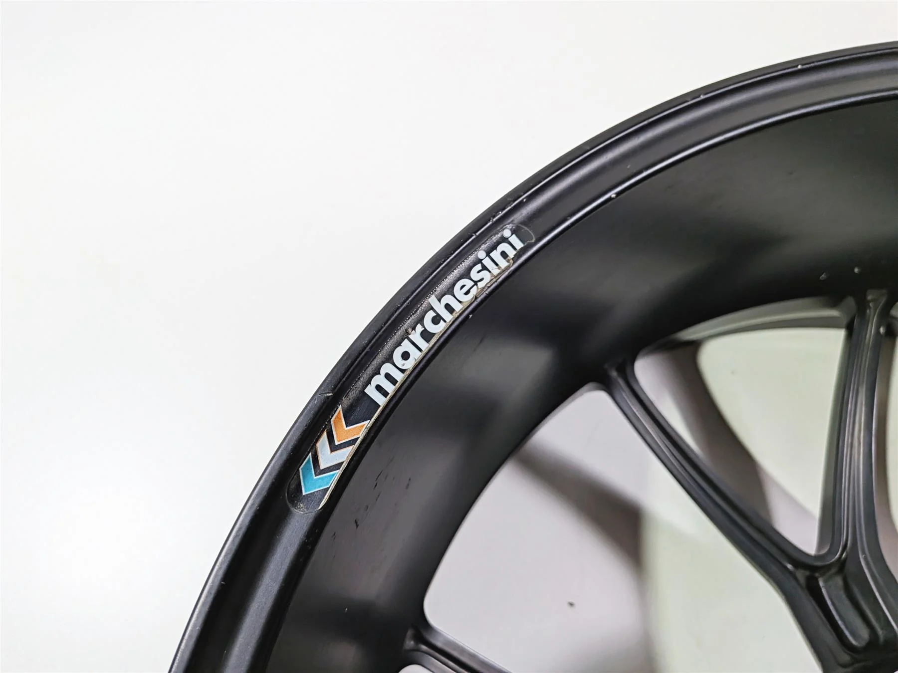 2008 Ducati 1098 SBK Straight 17x6 Marchesini Rear Wheel Rim 50221271AB - Image 8