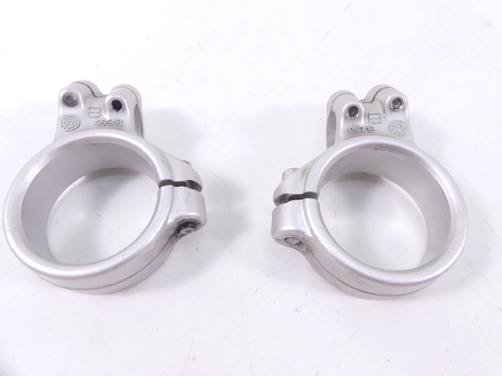2008 Ducati 1098 Superbike Clip On Handlebar Handle Bars 53mm 36020861C 36020871 - Image 4