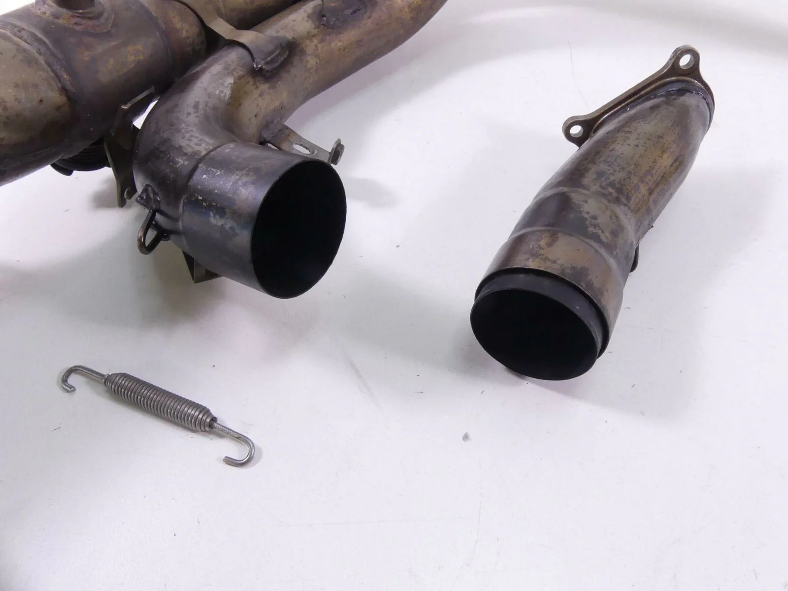 2008 Ducati 1098 Superbike Stock Exhaust Header Pipe Assembly -No Dents 57012604 - Image 10