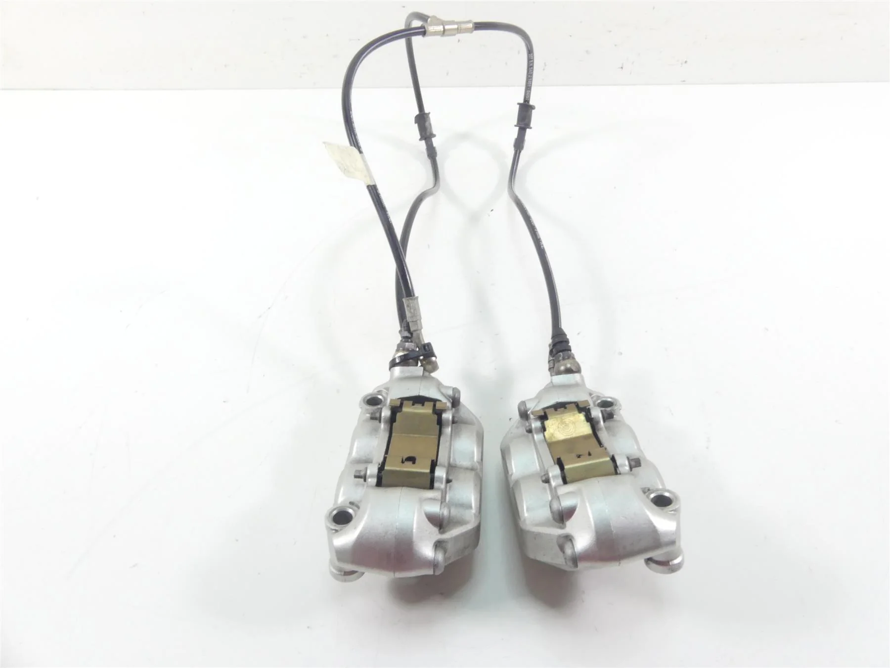 2008 Ducati Hypermotard 1100 Front Brembo Brake Caliper Set 61040961A 61040971A - Image 11