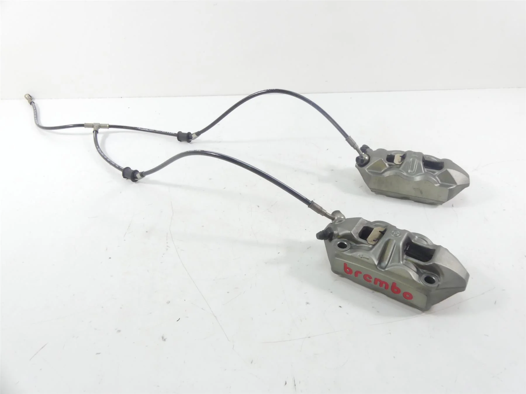 2008 Ducati Hypermotard 1100S Front Brembo Brake Caliper Set 61040901A 61040911A