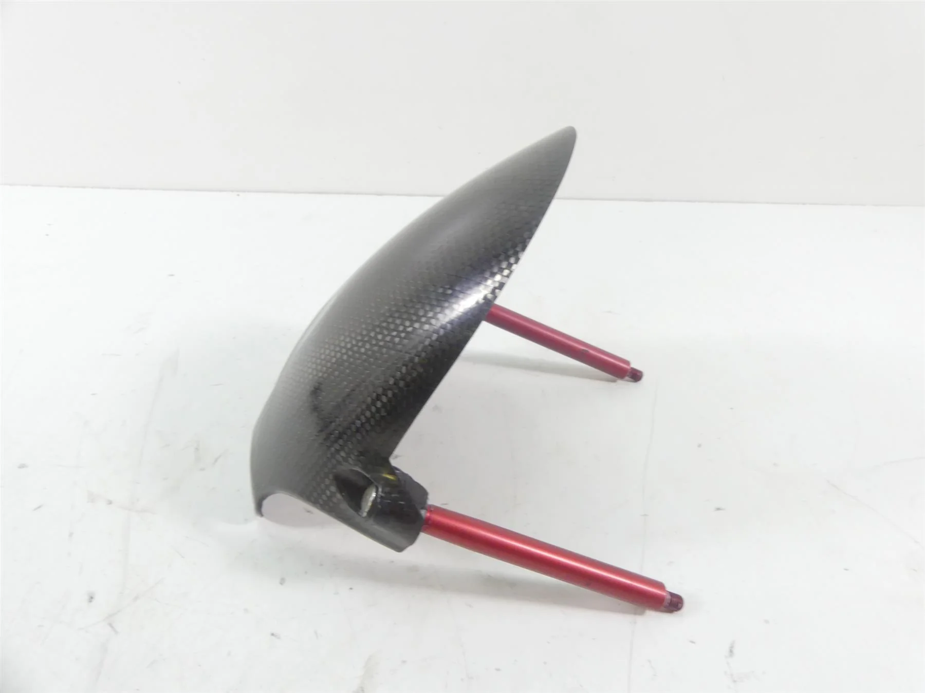2008 Ducati Hypermotard 1100S Front Carbon Fiber Fender Guard - Read 56410542A
