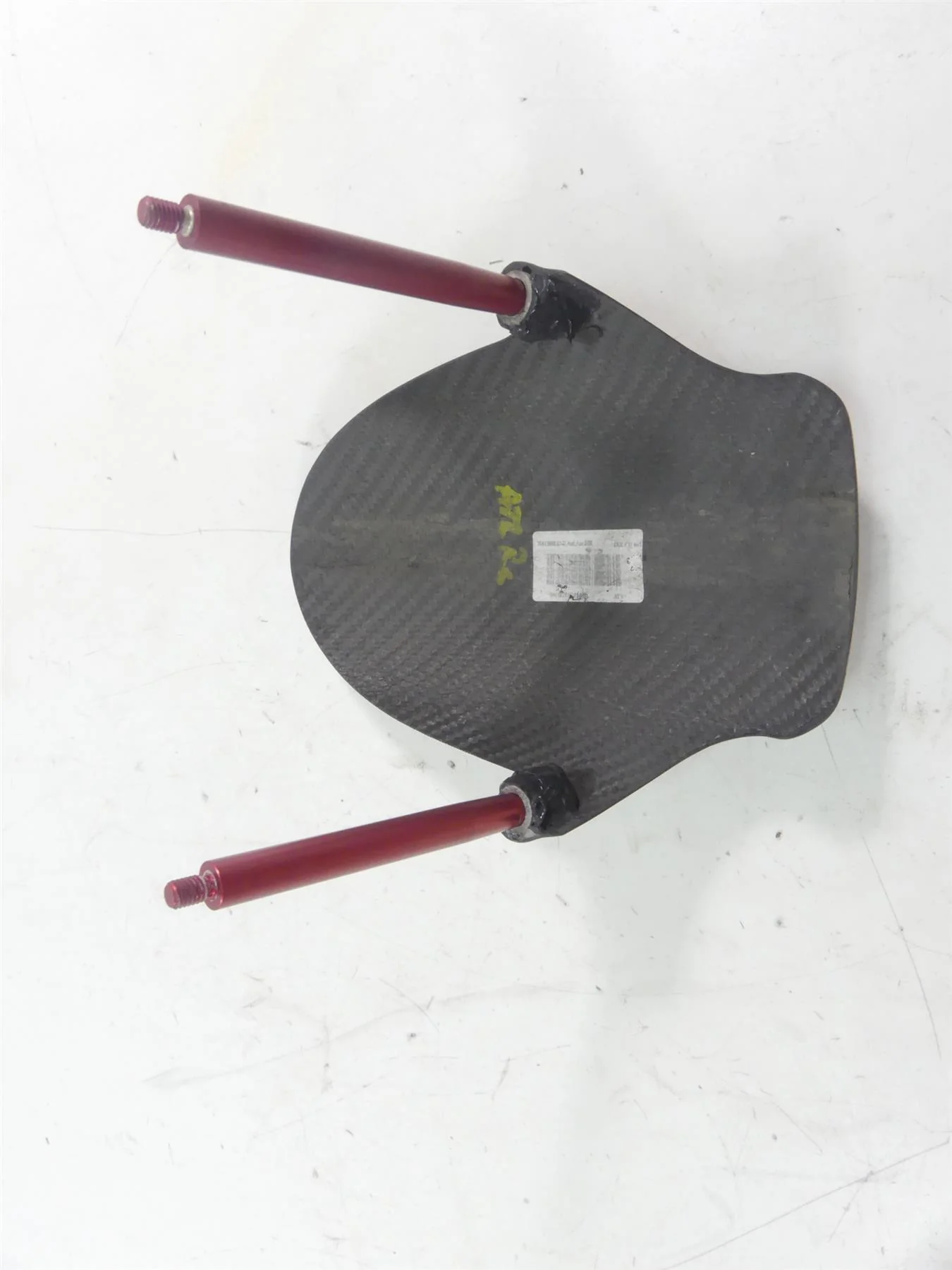 2008 Ducati Hypermotard 1100S Front Carbon Fiber Fender Guard - Read 56410542A - Image 8