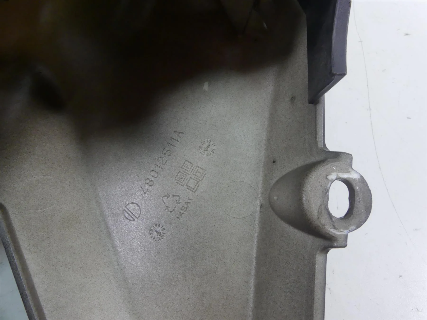 2008 Ducati Hypermotard 1100S Left Side Fuel Tank Fairing Cover - Read 48012511A - Image 9