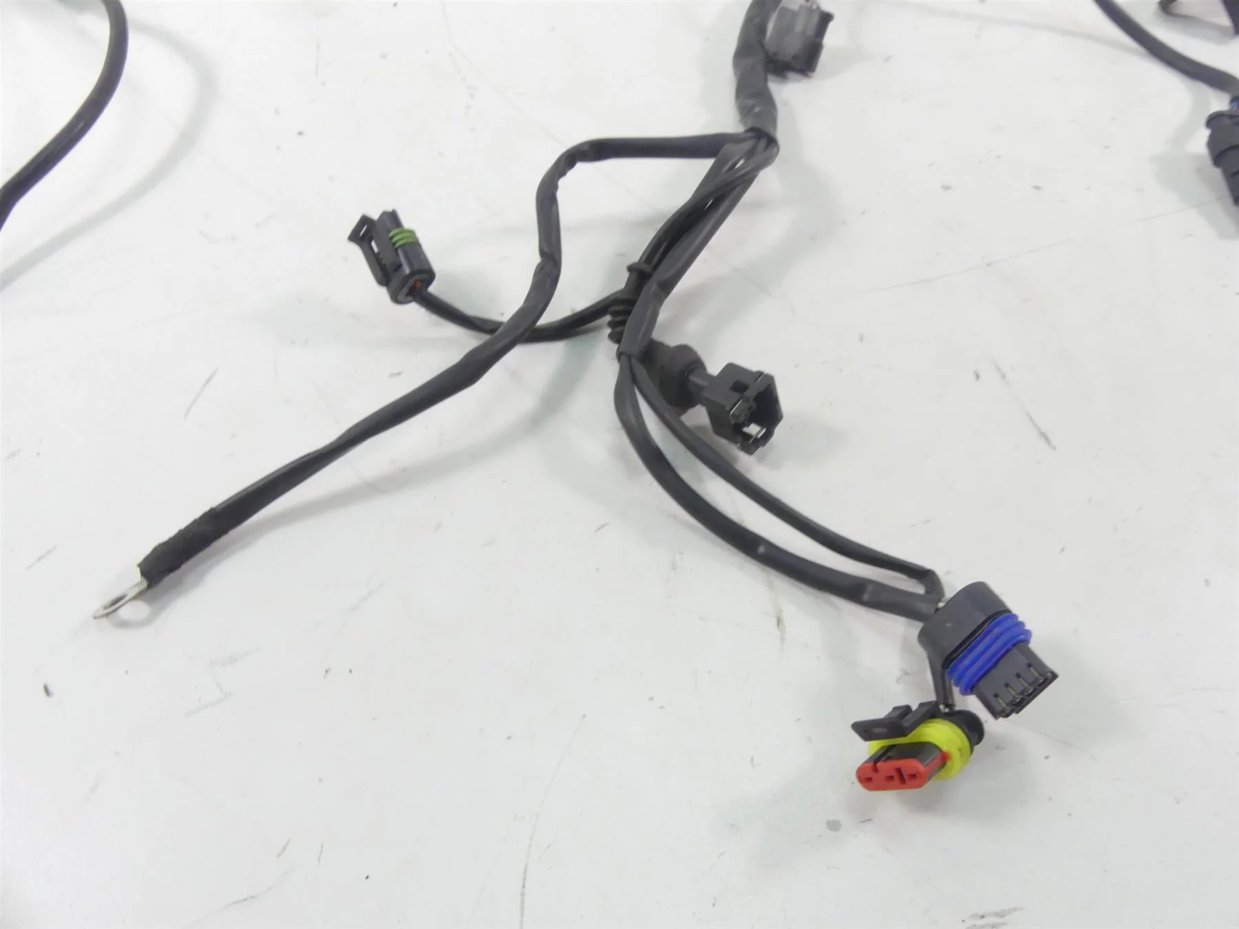 2008 Ducati Hypermotard 1100S Main Wiring Harness Loom - No Cuts 51015441A - Image 6