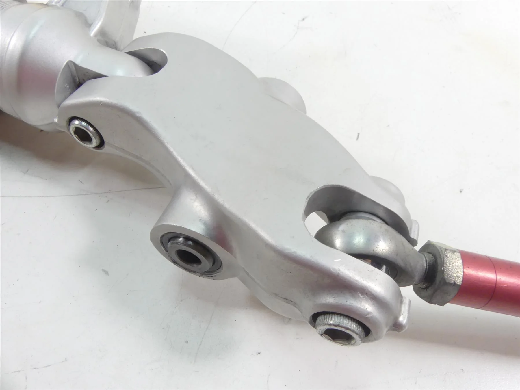 2008 Ducati Hypermotard 1100S Ohlins Rear Shock & Linkage - Read 36520811A - Image 10