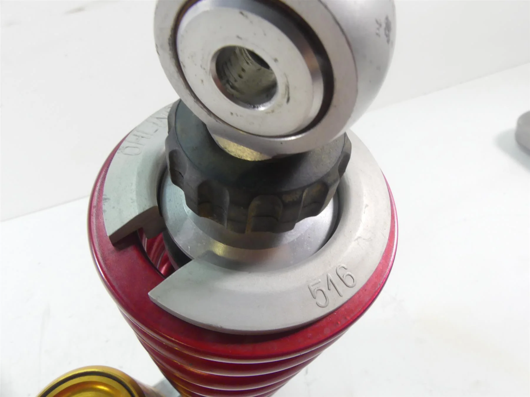 2008 Ducati Hypermotard 1100S Ohlins Rear Shock & Linkage - Read 36520811A - Image 11