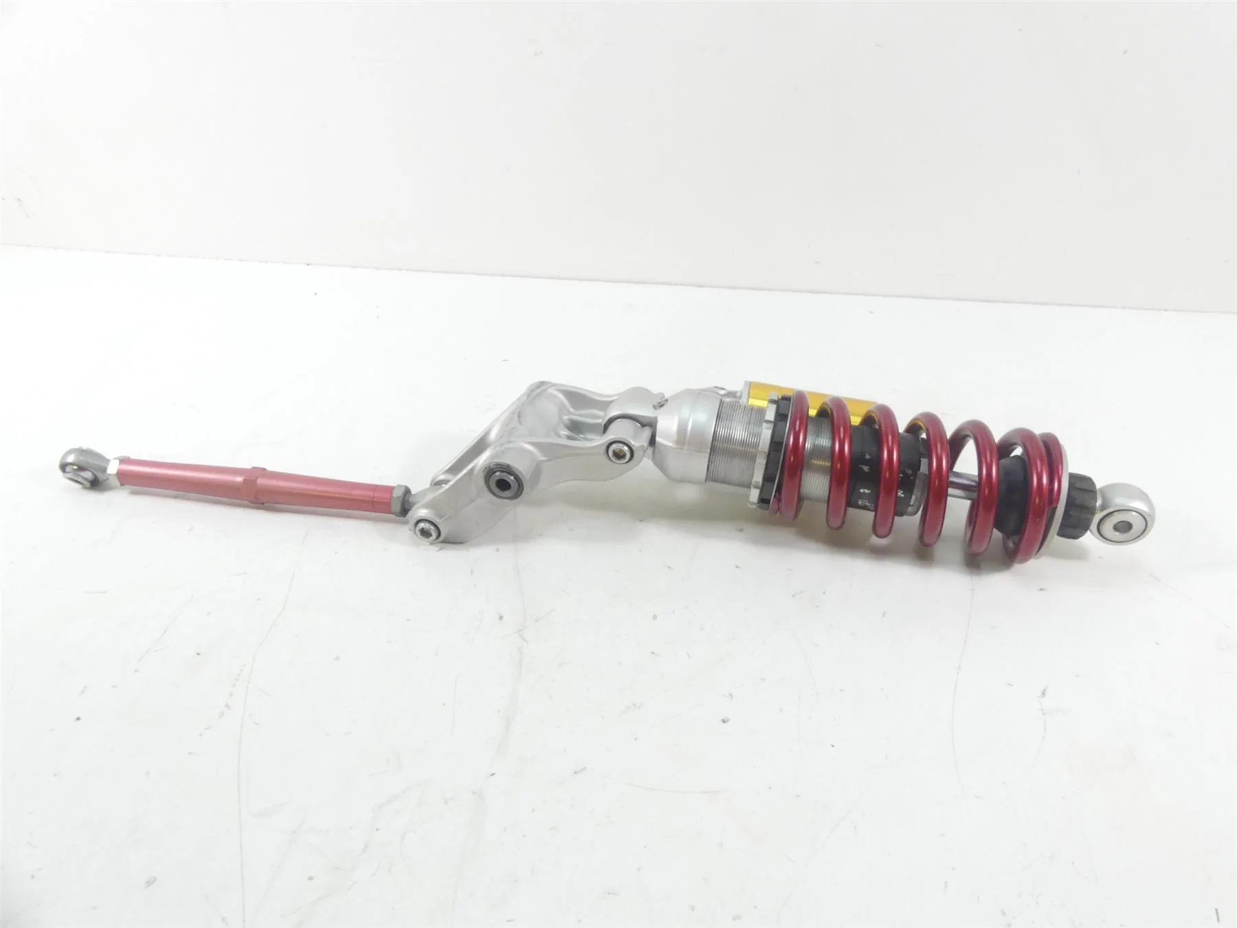 2008 Ducati Hypermotard 1100S Ohlins Rear Shock & Linkage - Read 36520811A - Image 3