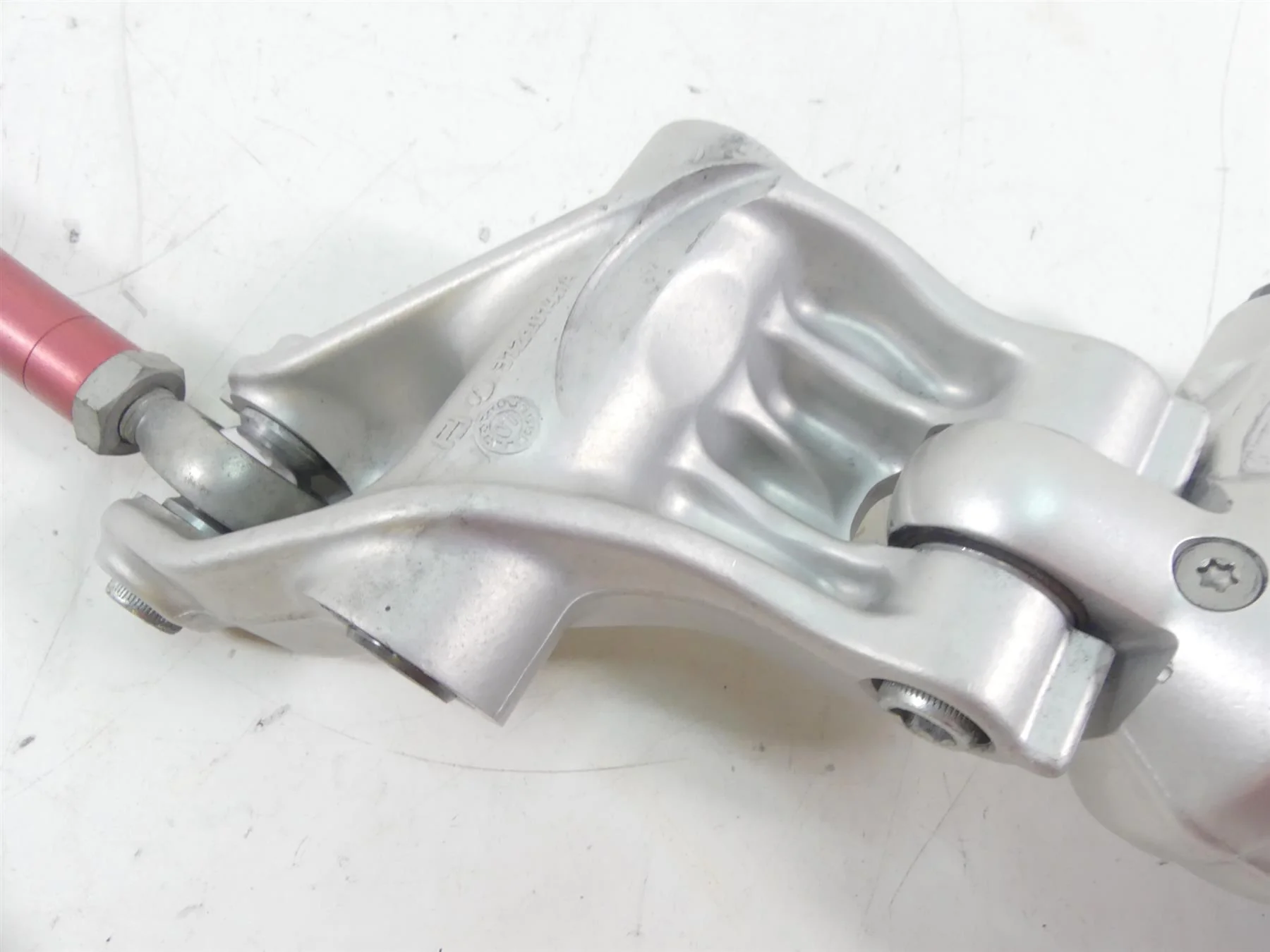 2008 Ducati Hypermotard 1100S Ohlins Rear Shock & Linkage - Read 36520811A - Image 4