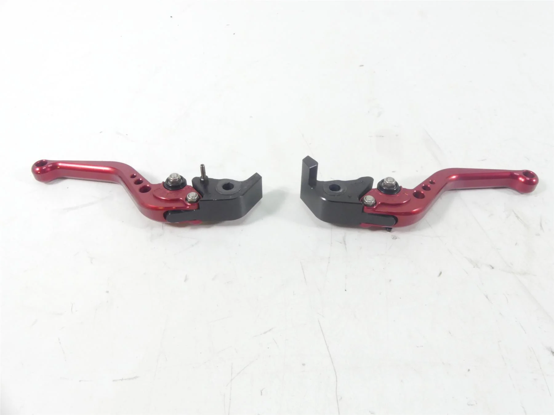 2008 Ducati Hypermotard 1100S Pazzo Racing Clutch Brake Lever Set D-01 H-11 - Image 2